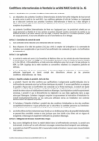 Conditions Internationales de Vente de la société NAUE GmbH & Co. KG